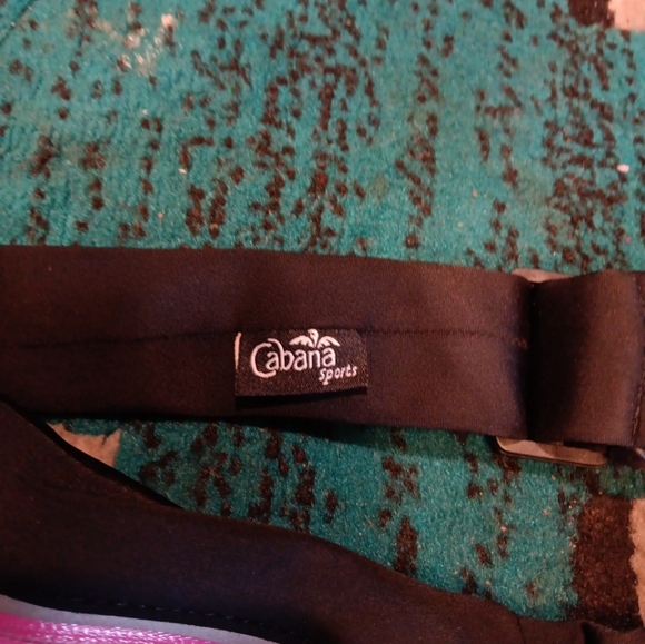 Cabana Sport Dual Pocket Running Belt Sports and Travel Fanny Pack for Jogging, - Picture 4 of 4